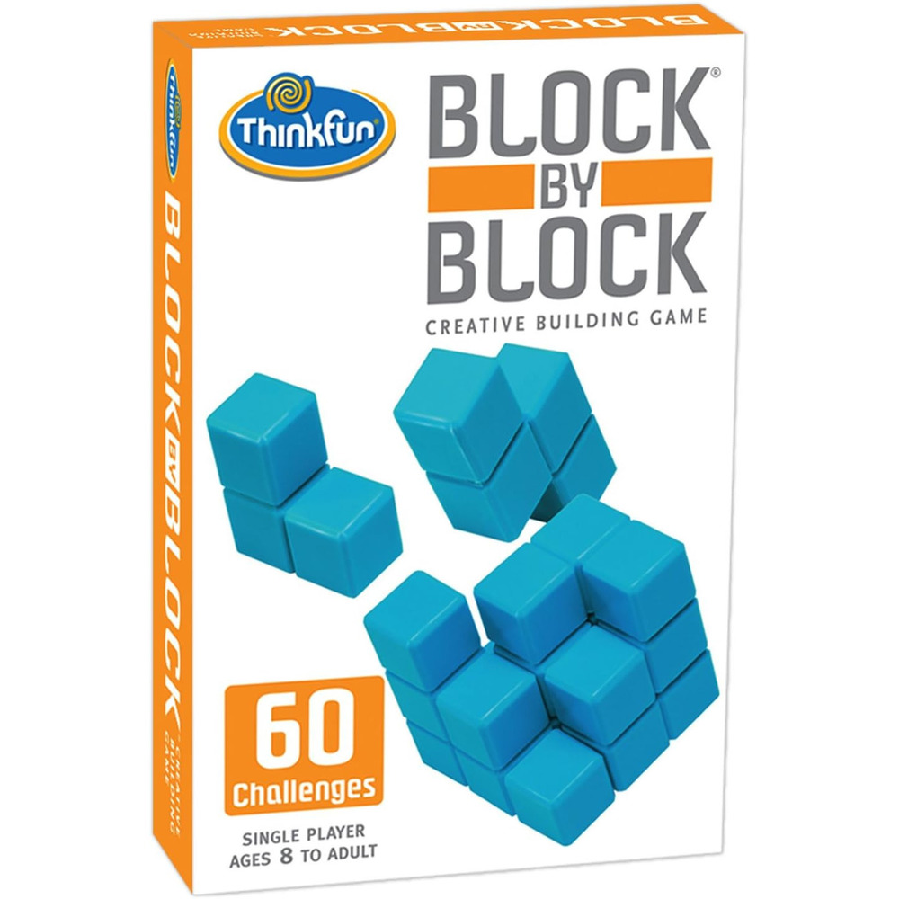 New in Box-Thinkfun Logic Puzzle Game Block by Block